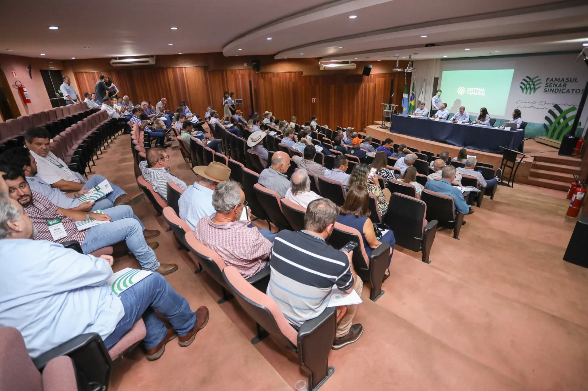 Encontro na Famasul reúne 69 sindicatos e serve para apresentar demandas do Pantanal